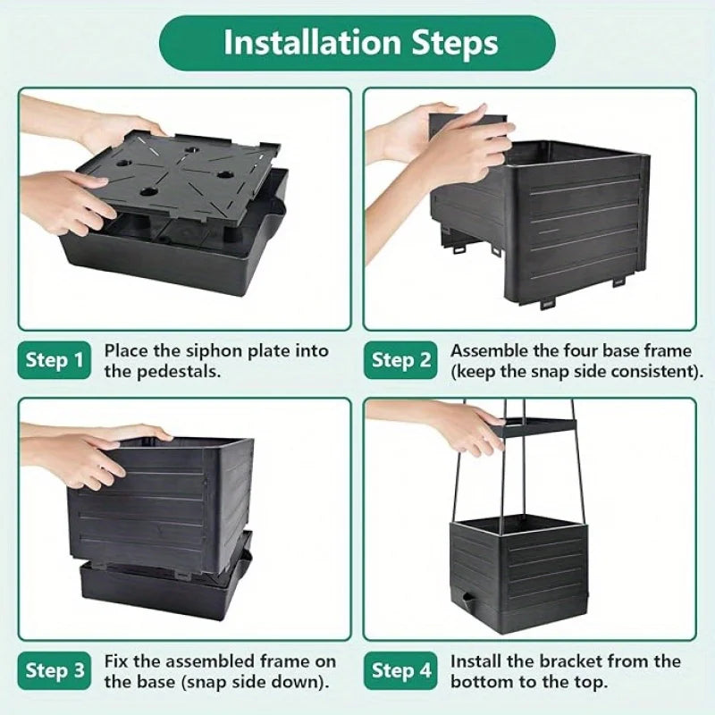 Self-Watering Tower Planter