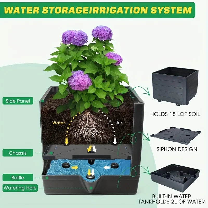 Self-Watering Tower Planter