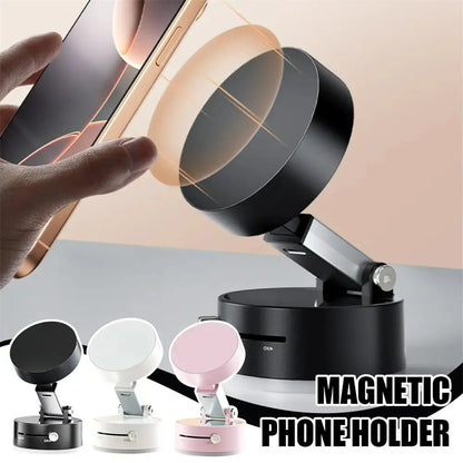 Magnetic Vacuum Phone Mount – Portable Stand