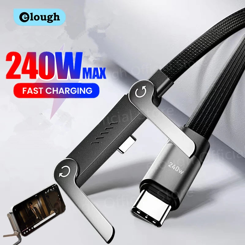 USB-C Cable Foldable Holder