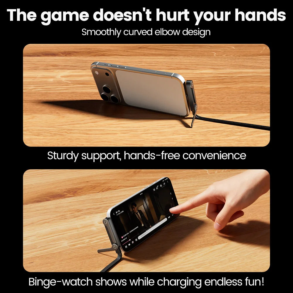 USB-C Cable Foldable Holder