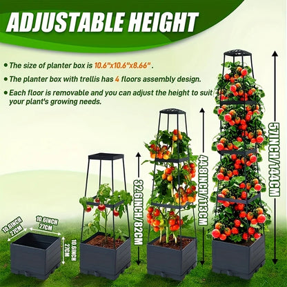 Self-Watering Tower Planter