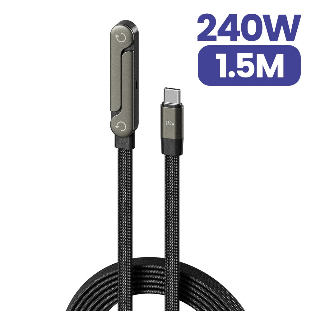 USB-C Cable Foldable Holder