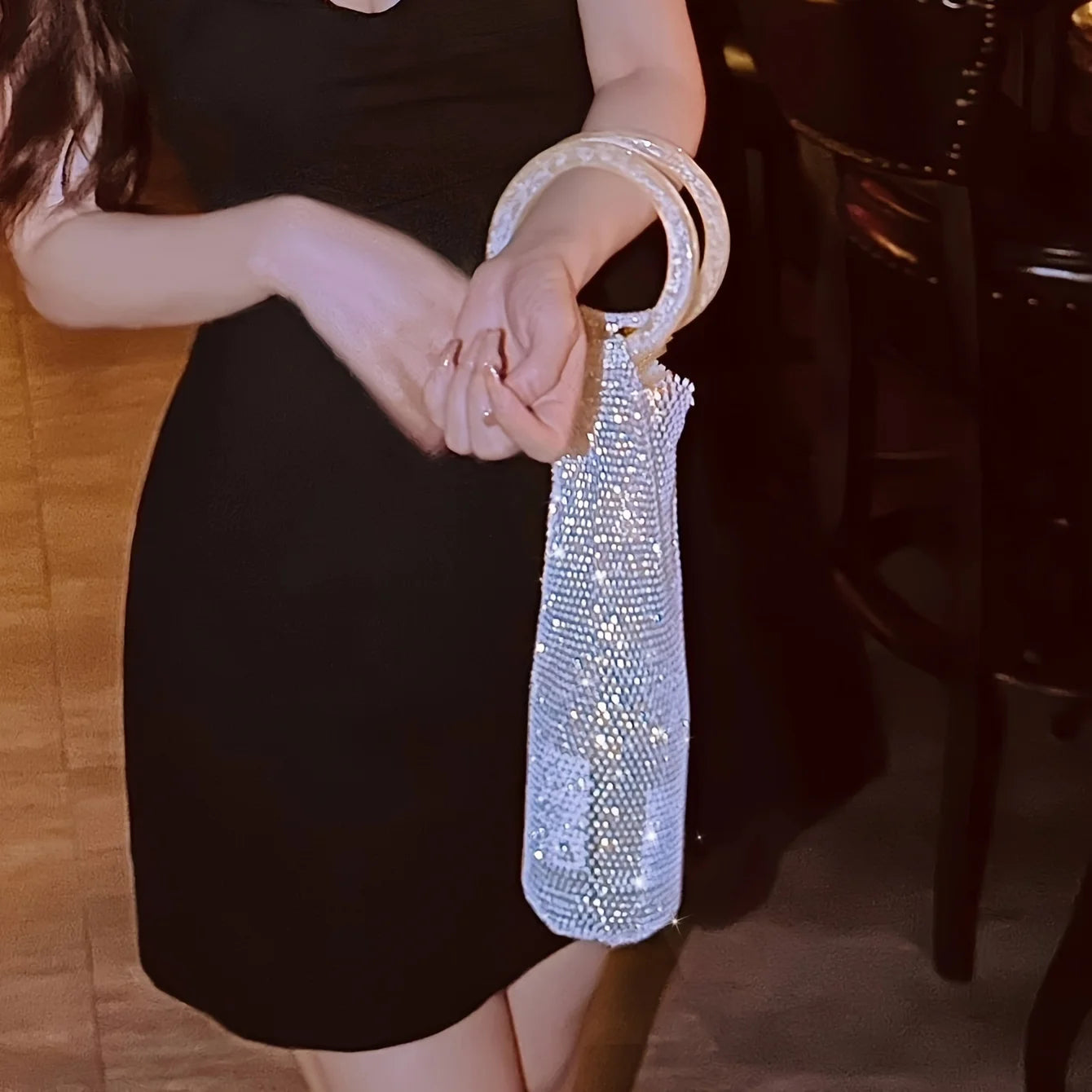 Bling Wine Bottle Bag