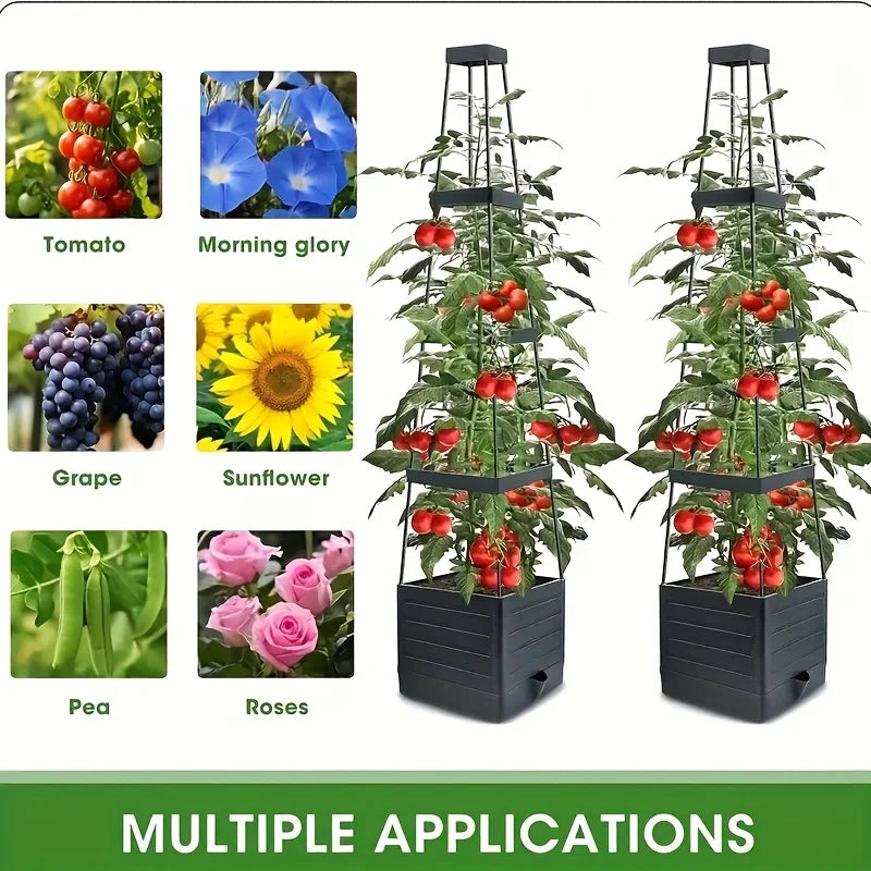 Self-Watering Tower Planter