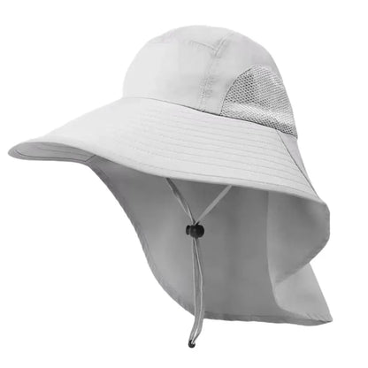 Wide Brim Sun Hat UPF 50+ with Neck Flap