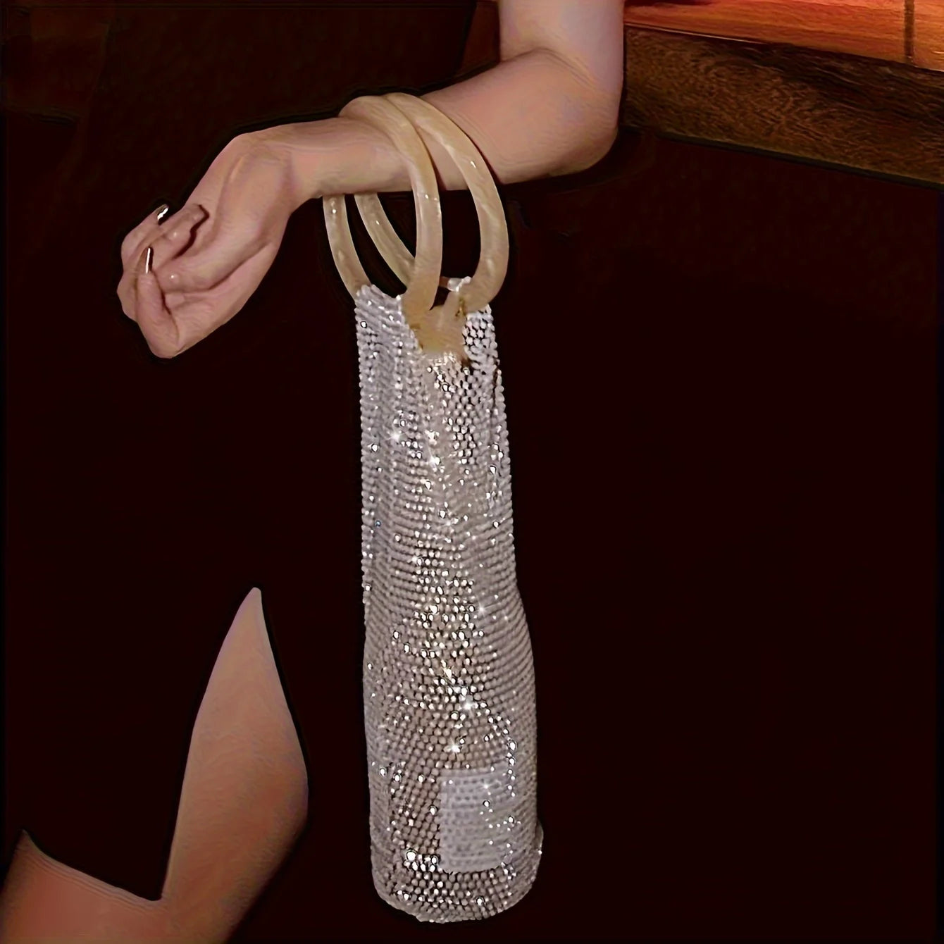 Bling Wine Bottle Bag