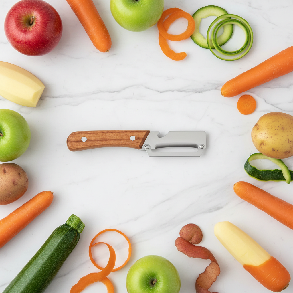 Flat Lay with Produce
